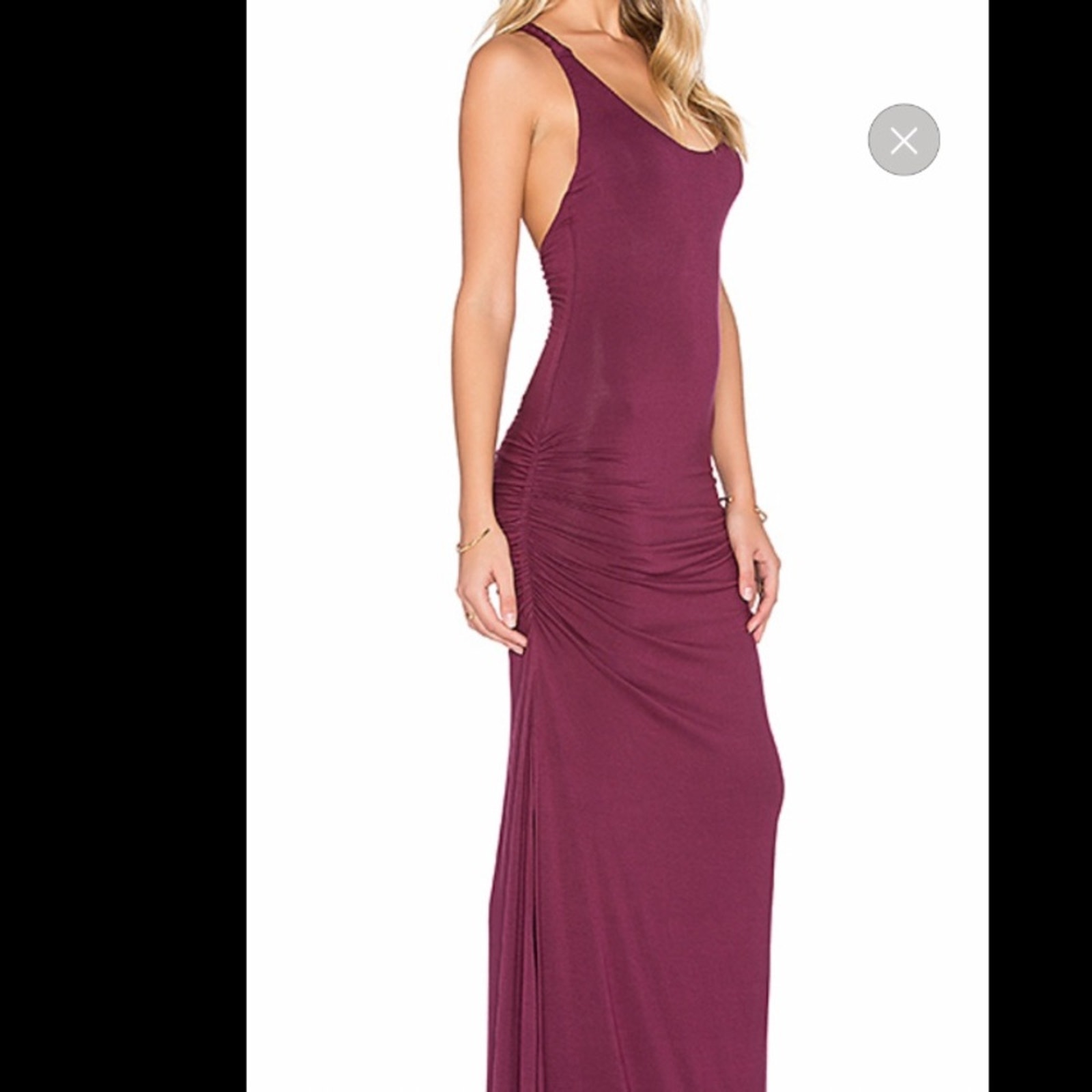 Nwt Sky Tymber Maxi Dress In Burgundy Xs